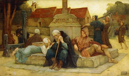 Utegångsförbudet tullar på avskedsdagen, 1912