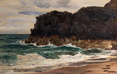 Lighthouse Rock, Llanddwyn, norra Wales