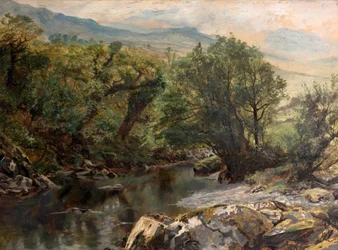 Pool i Colwyn, norra Wales