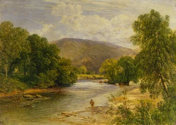 Bettys Y Coed, North Wales (olja på duk)