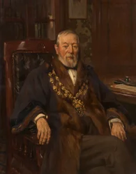 Porträtt av Abraham Crompton