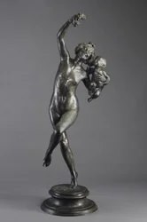 Bacchante och spädbarnsfaun
