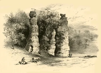 "Naturliga torn", 1872.