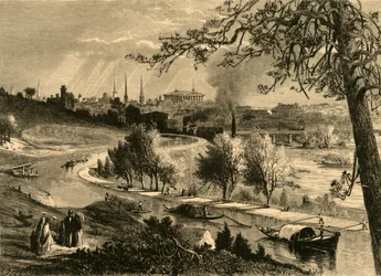"Richmond från Hollywood", 1872.