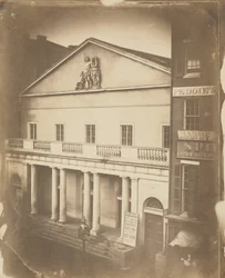 Arch St. Theatre, Arch vid 6th St., Philadelphia,ca. 1859 (foto)