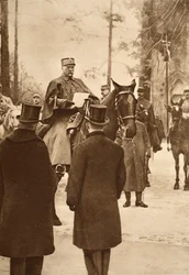 General Hirschauer tog Kehts brohuvud i besittning den 30 januari 1919