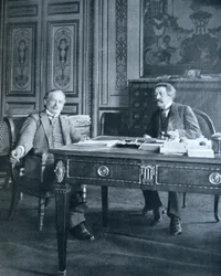 Lloyd George och Aristide Briand, 1916