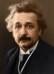 Porträtt av Albert Einstein, omkring 1922