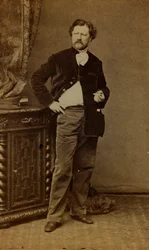 Porträtt av Alexandre Bida (s/v foto)