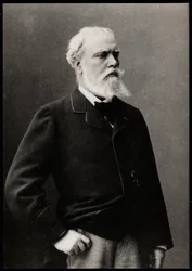 Porträtt av Alexandre Cabanel (1823-1889), fransk målare.