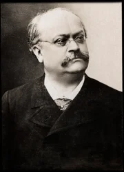 Porträtt av Charles Lecocq (1832-1918), fransk kompositör.