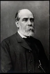 Porträtt av Hector Malot (1830-1907), fransk författare.