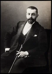 Porträtt av Henri Gervex (1852-1929), fransk målare.
