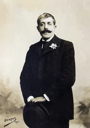 Porträtt av Jean Lorrain (1855-1906), fransk författare.
