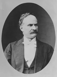 Porträtt av Leon Adam