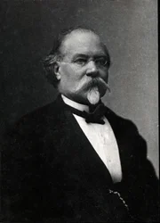 Porträtt av Louis Joseph Troost (1825-1911), fransk kemist.