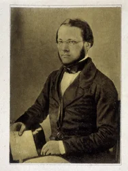 Porträtt av Louis Pasteur 1852.