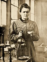 Porträtt av Marie Curie c.1901
