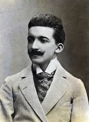 Porträtt av Pierre Louis dit Louys (1870-1925), fransk författare.