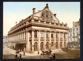 Teatern, Lillie, Frankrike, publicerad c.1895