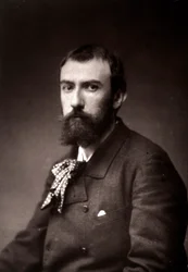 Konstnären Henri Lerolle porträtterade med anledning av Salongen i Paris 1885