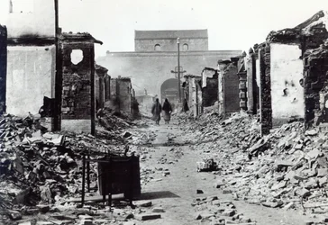 Förstörelsen i Kina under Boxerupproret 1900