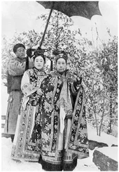 Tzu Hsi (1835-1908) enkekejsarinna av Kina, ca 1903
