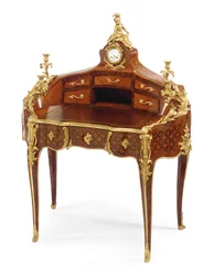 En byrå i Louis XV-stil av Maison Millet (trä)