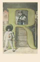 A: Två barnkostymer