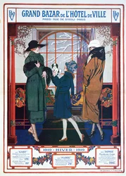 Annons för Stadshuset Grand Bazaar, vintern 1919