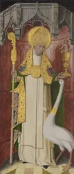 Altartavla från Thuison-les-Abbeville: Saint Hugh of Lincoln, 1490-1500