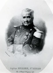 Angelique Duchemin, tryck gjord av R. Bertants, c.1848