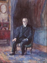 Antoine Beclere (1856-1939) 1929 (olja på duk)
