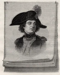 Antoine Joseph Santerre (1752-1809) ur "Histoire de la Revolution Francaise" av Louis Blanc (1811-82)