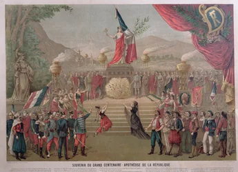Republikens apoteos, ca 1889