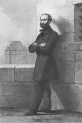 Armand Barbes, ca 1848 (gravyr)