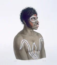 australiensisk aborigin, 1812