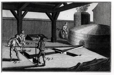 Bell Making, från Encyclopedia av Denis Diderot (1713-84) 1751-72