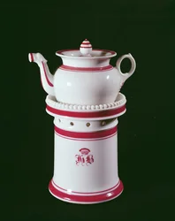 Kafé som tillhör Honore de Balzac (1799-1850) (porslin)