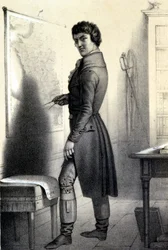 Carnot or the Grand Carnot (1753 - 1823) - i "Historical Gallery of the French Revolution" av Albert Maurin