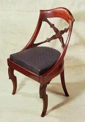 Stol, Louis-Philippe period (trä)