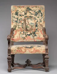 Stol, tillverkare Savonnerie Factory, före 1717