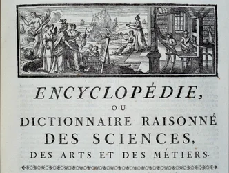 Kapitelchef för Encyclopedia of Diderot and Alembert