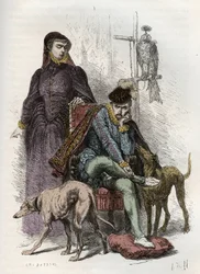Charles IX och Catherine de Medici - Caterina de 