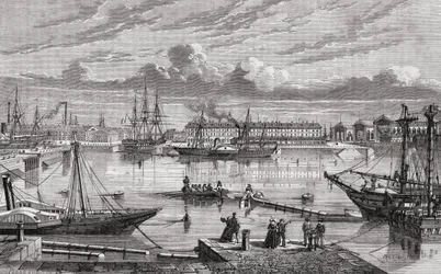 Cherbourg i le seneturi lona 18, na vaneina e Le Breton ina ua mavae Pibaraud, mai le 