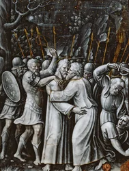 Kristus i Getsemane trädgård, Limoges, mitten av 1500-talet (emalj)