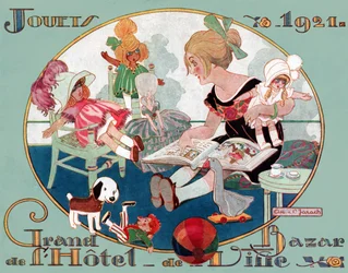 Julleksaker. 1921 (gravyr)