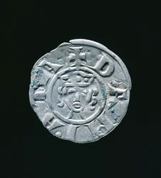 Mynt av Johannes av Brienne (ca 1170-1237)