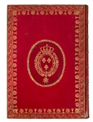 Omslag till Livre II des Lettres Epistolarum, från 