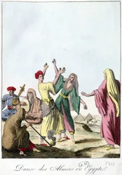 Allmosornas dans i Egypten. 1811.